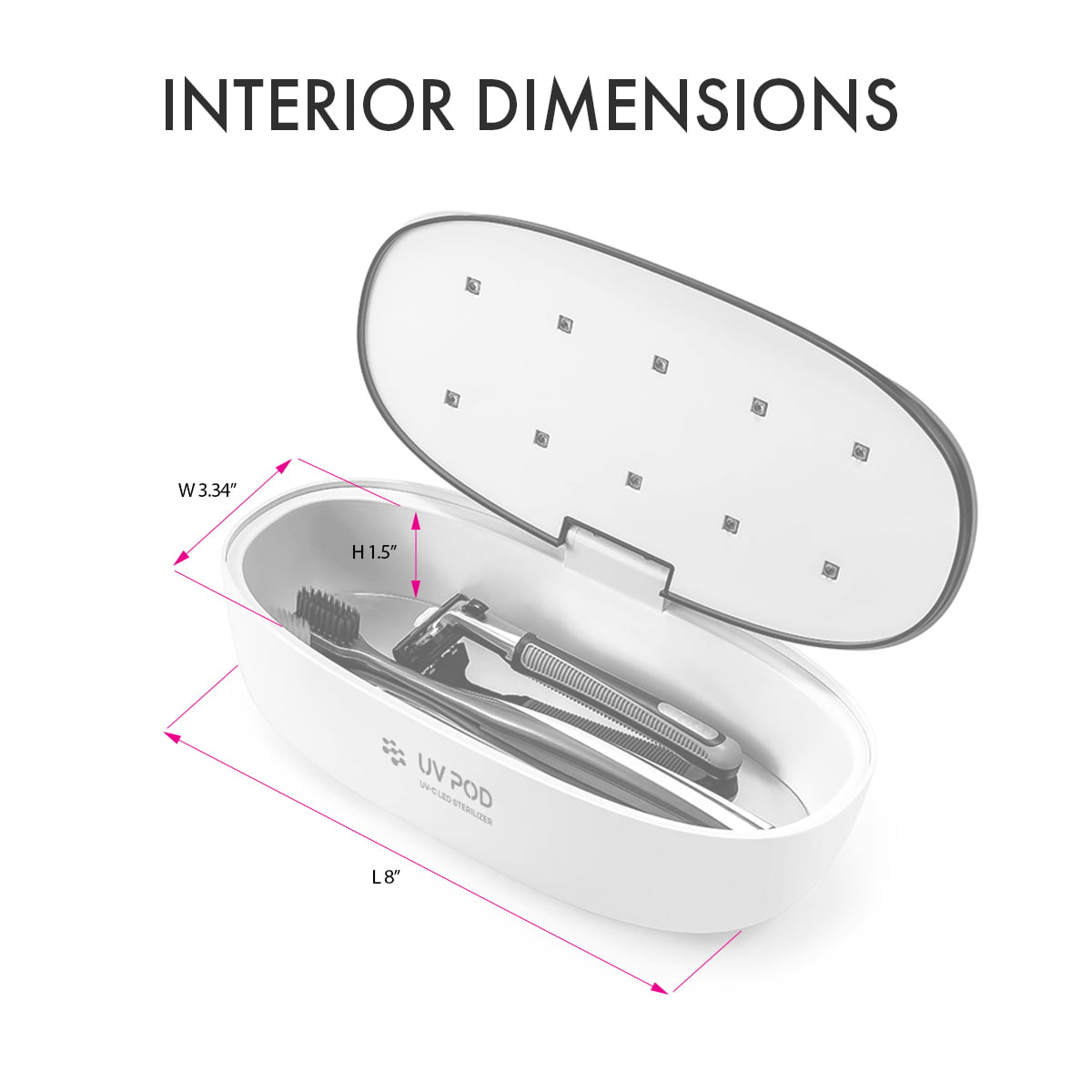 Esterilizador UV C BOX S2-PRO